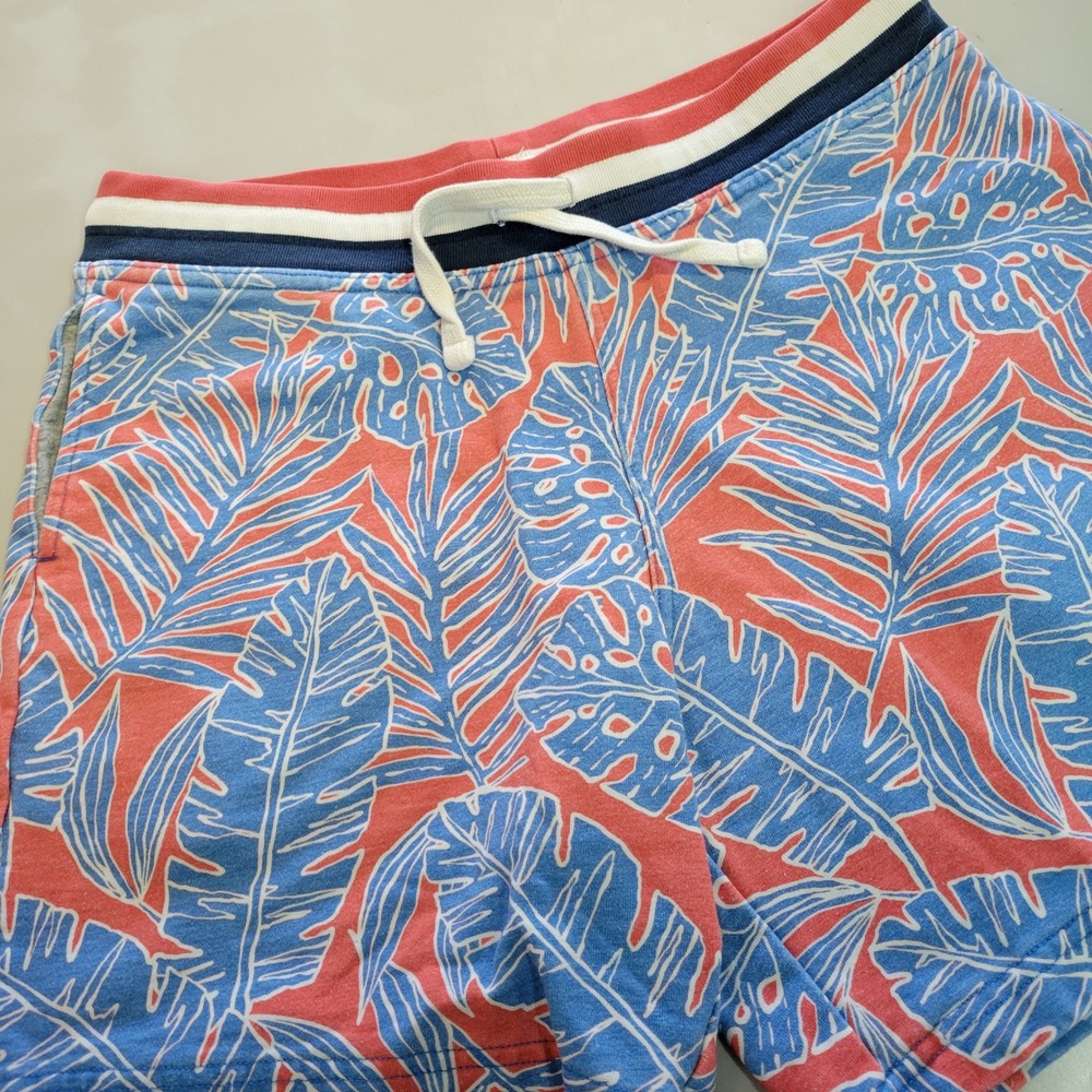Chubbies Mens Lounge Wear Shorts Medium 7 Inch Inseam‎ Tropical Blue Coral